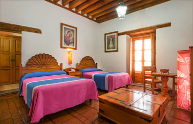 Habitación Familiar - Hotel Casa del Refugio en Pátzcuaro